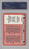 Sparky Anderson from the 1986 Topps set featuring a Tiffany parallel graded by PSA and given an overall grade of 10.