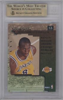 Kobe Bryant  from the 1996-97 Skybox Premium set graded by Beckett and given an overall grade of 9.5.
