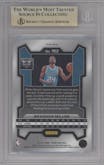 Brandon Miller from the 2023-24 Panini Prizm set featuring a Green Prizm parallel graded by Beckett and given an overall grade of 9.5.