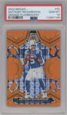 Anthony Richardson	 from the 2024 Panini Mosaic set featuring a Orange Fluorescent parallel graded by PSA and given an overall grade of 10.
