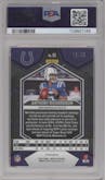Anthony Richardson	 from the 2024 Panini Mosaic set featuring a Orange Fluorescent parallel graded by PSA and given an overall grade of 10.