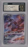 Groudon from the 2023 Pokemon SV JPN set graded by CSG and given an overall grade of 10.