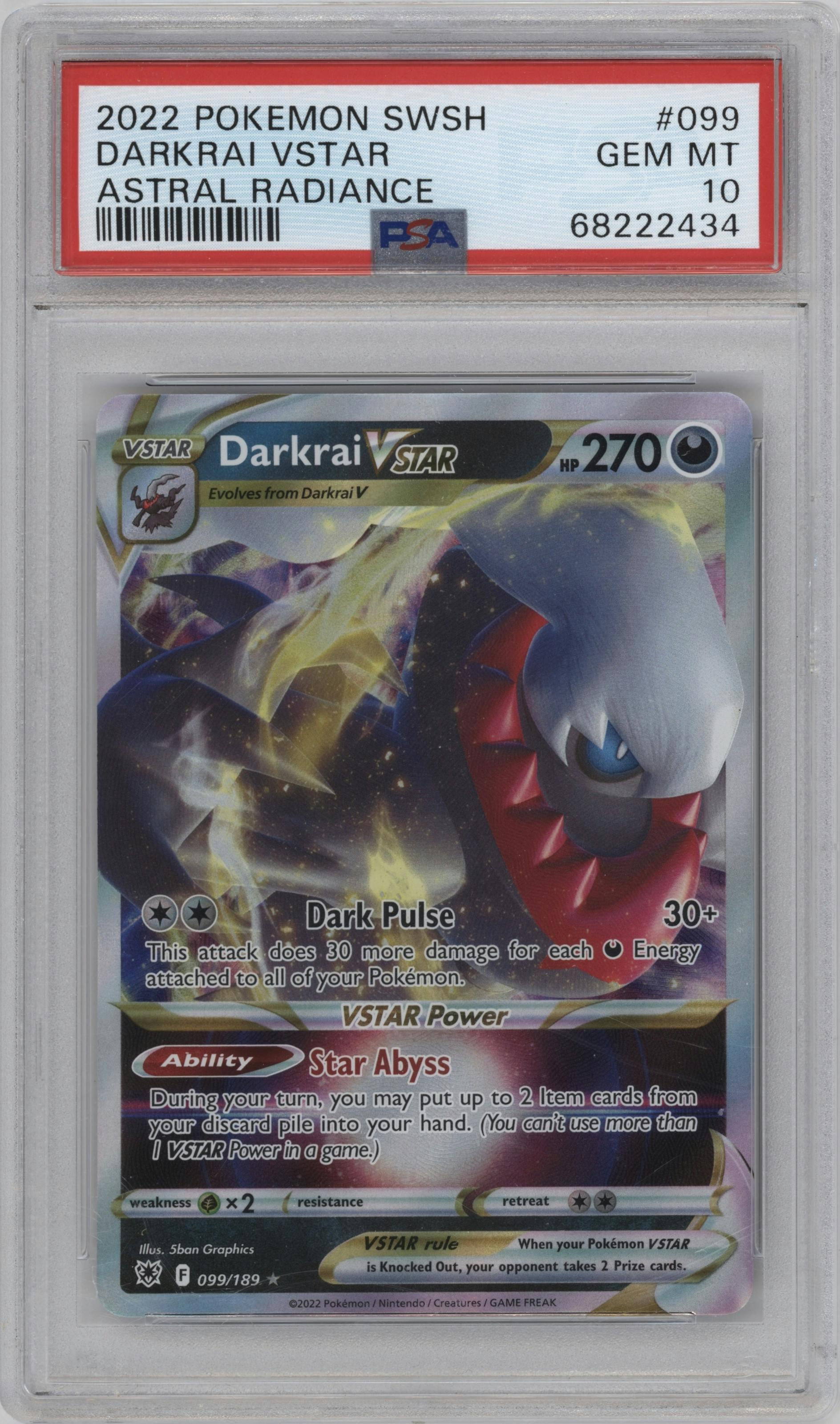 Darkrai Vstar