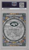  Aaron Rodgers from the 2023 Panini Mosaic set graded by PSA and given an overall grade of 10.