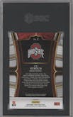 CJ Stroud from the 2023 Panini Select Draft Picks set featuring a Purple Lazer parallel graded by SGC and given an overall grade of 10.