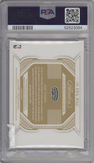 Pau Gasol from the 2022-23 Panini Flawless set graded by PSA and given an overall grade of 9.