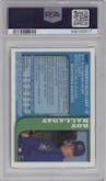 Roy Halladay from the 1997 Bowman Chrome set graded by PSA and given an overall grade of 9.