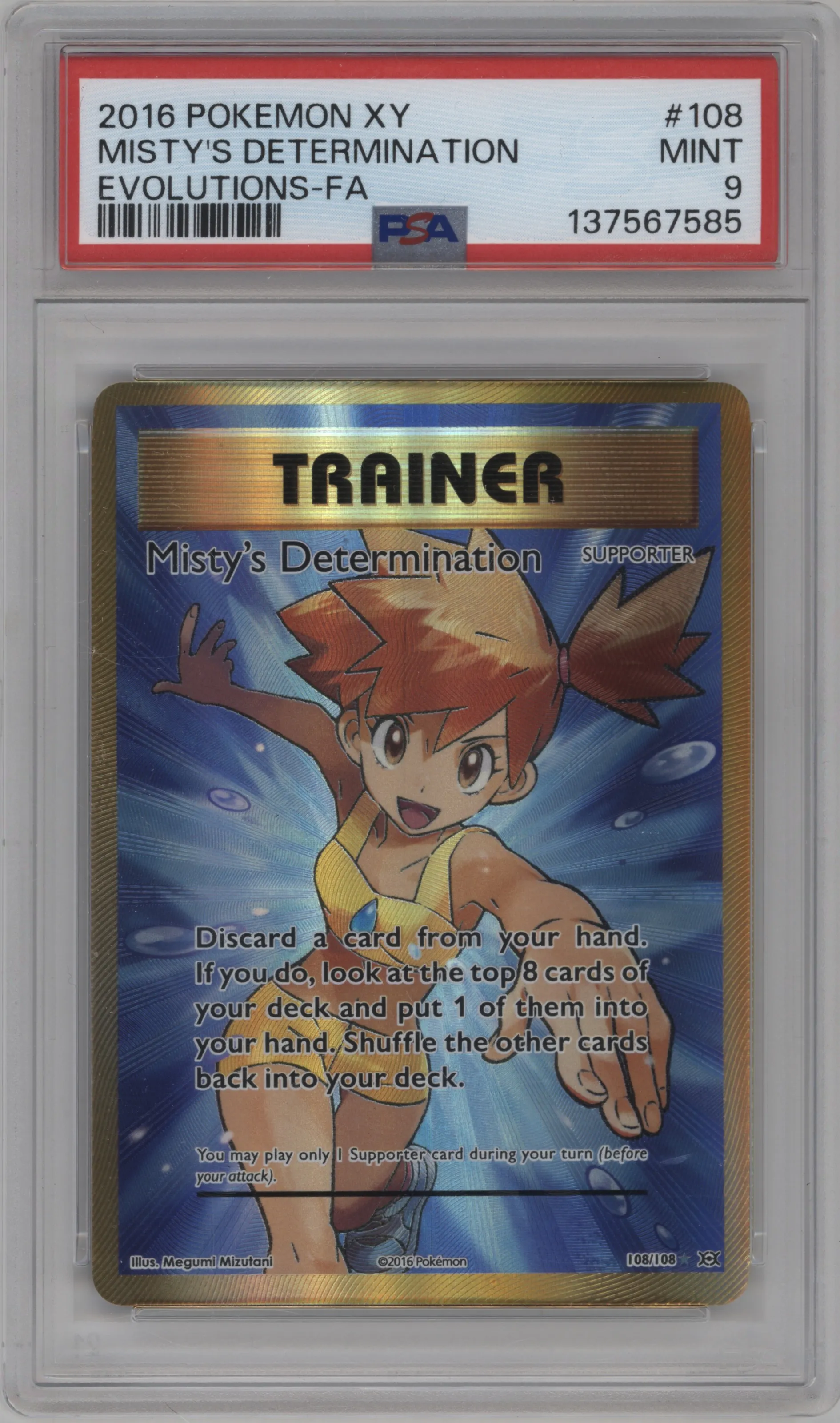 Misty's Determination