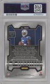 Anthony Richardson from the 2023 Panini Prizm set graded by PSA and given an overall grade of 10.