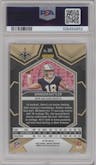 Spencer Rattler from the 2024 Panini Mosaic set featuring a Honeycomb parallel graded by PSA and given an overall grade of 9.