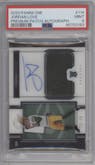 Jordan Love from the 2020 Panini One set graded by PSA and given an overall grade of 9.