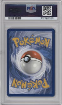 Tinkatink from the 2023 Pokemon SV set graded by PSA and given an overall grade of 10.
