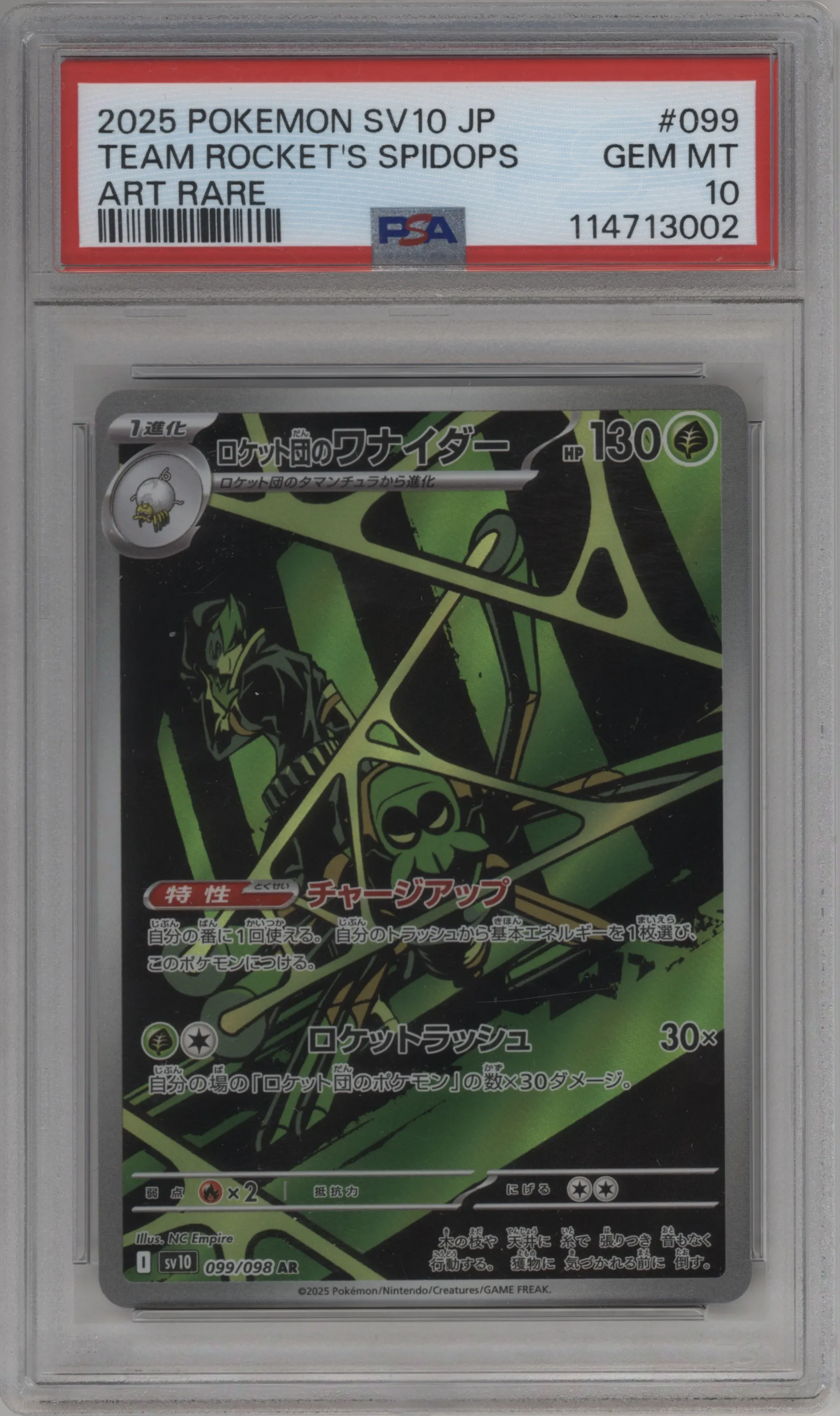 Team Rocket's Spidops