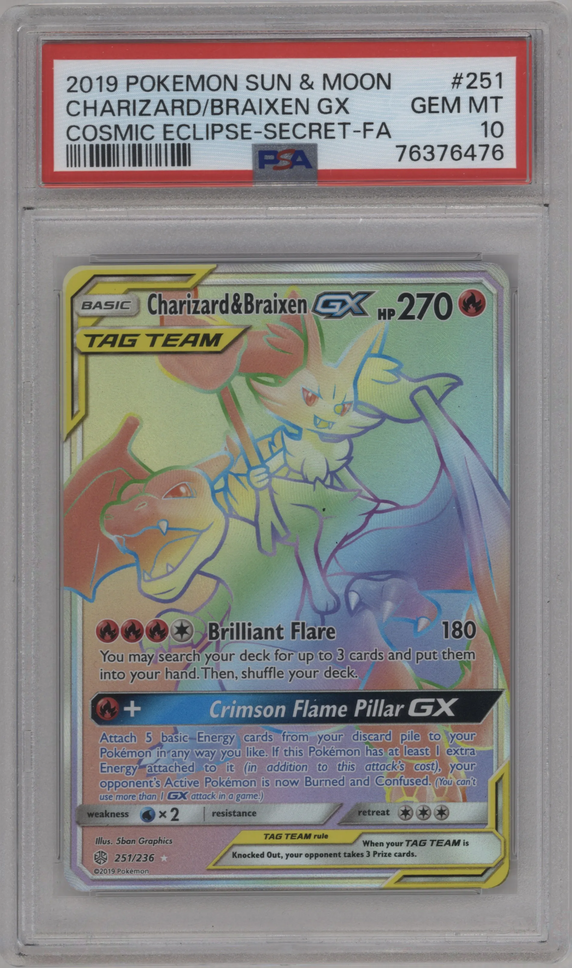 Charizard/Braixen GX