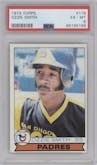 Ozzie Smith  from the 1979 Topps set graded by PSA and given an overall grade of 6.