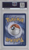 Mew ex from the 2023 Pokemon SV set featuring a Ultra Premium Collection parallel graded by PSA and given an overall grade of 9.