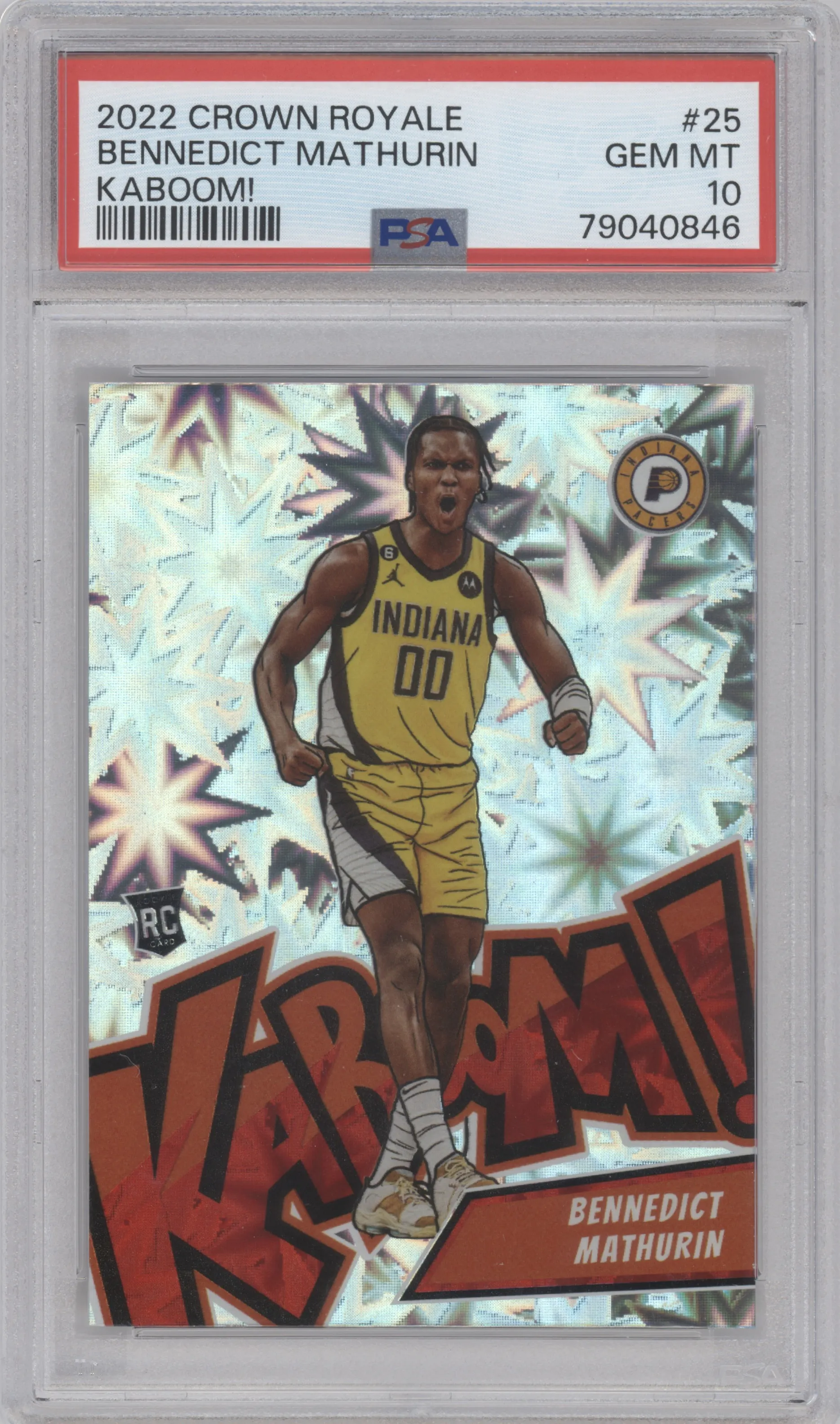 Panini Flawless Bennedict Mathurin RC/20 【公式通販】