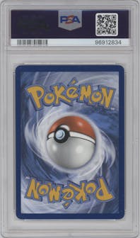 Pikachu from the 2024 Pokemon SV set featuring a 2024 World Championship parallel graded by PSA and given an overall grade of 10.