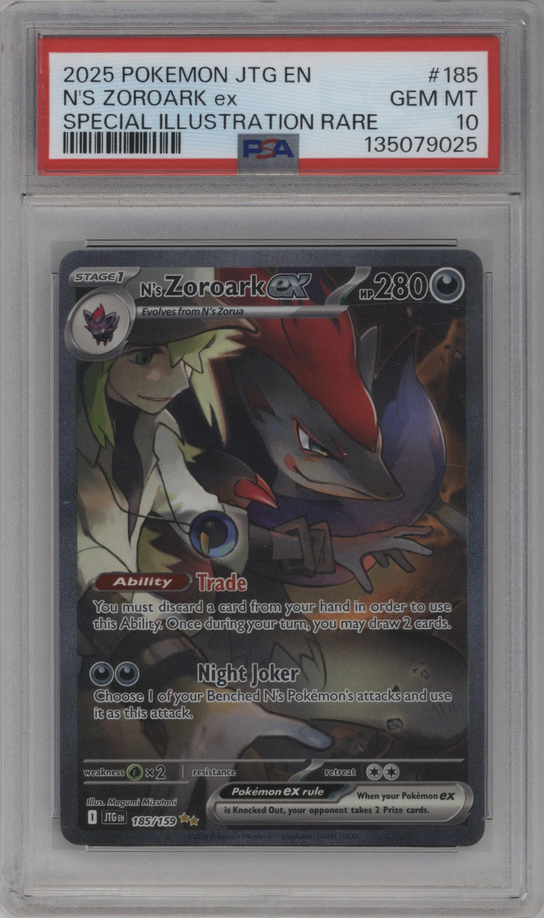 N's Zoroark ex