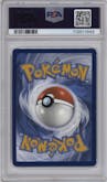 Eevee from the 2025 Pokemon SV set featuring a Prismatic Evolutions Elite Trainer Box parallel graded by PSA and given an overall grade of 9.