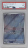 Cleffa from the 2023 Pokemon SV set graded by PSA and given an overall grade of 9.