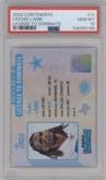 CeeDee Lamb from the 2023 Panini Contenders set graded by PSA and given an overall grade of 10.