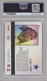 CeeDee Lamb from the 2023 Panini Contenders set graded by PSA and given an overall grade of 10.
