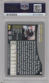 Michael Vick from the 2001 Topps set featuring a Topps Collection parallel graded by PSA and given an overall grade of 10.