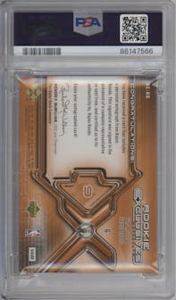 Rajon Rondo from the 2006-07 SP Game-Used set graded by PSA and given an overall grade of 7.