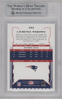 Laurence Maroney from the 2006 Score set graded by Beckett and given an overall grade of 9.