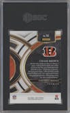 Chase Brown from the 2023 Panini Select set graded by SGC and given an overall grade of 10.