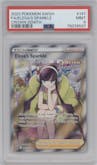 Elesa's Sparkle from the 2023 Pokemon SWSH set graded by PSA and given an overall grade of 9.