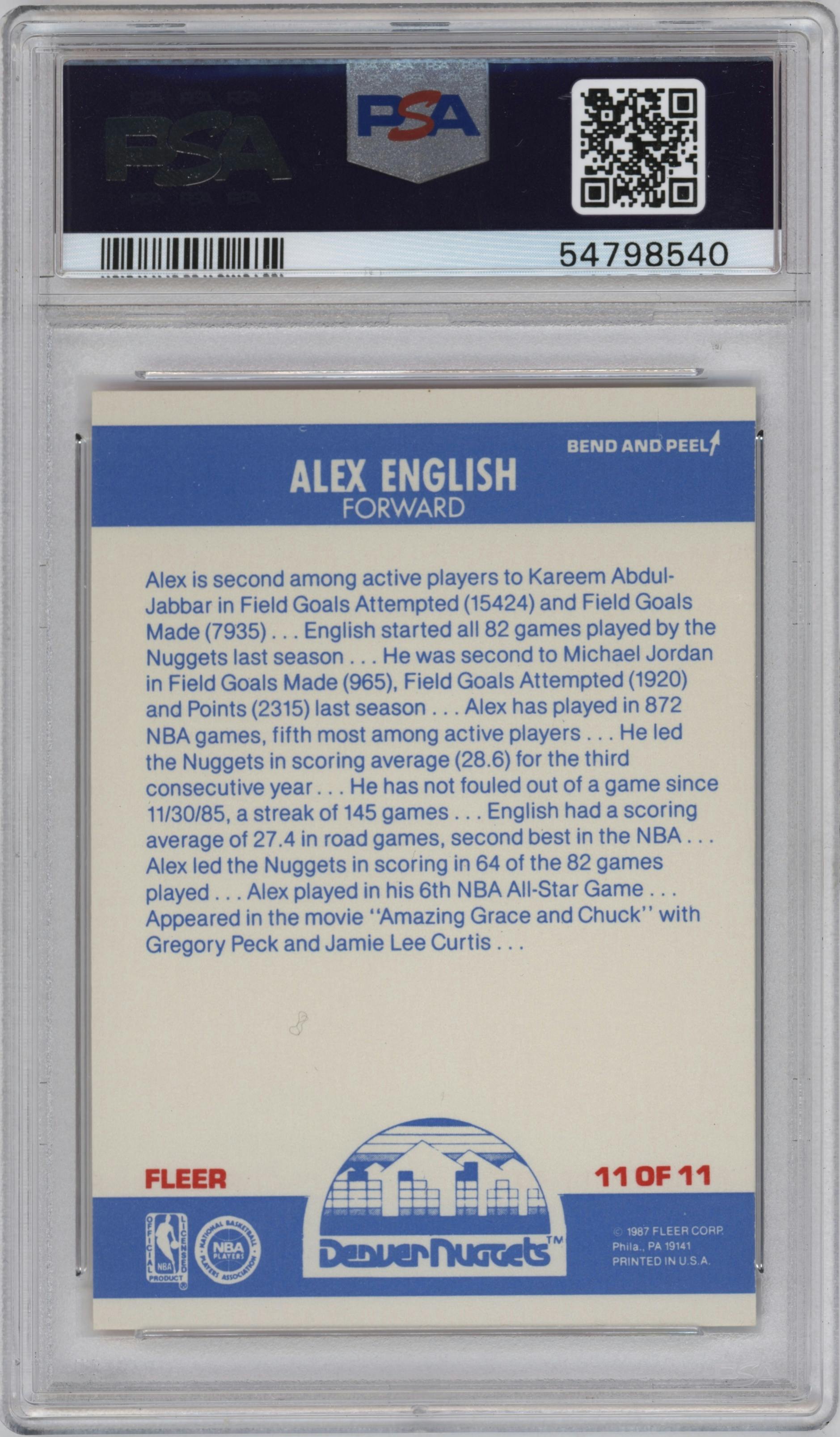 Alex English