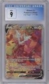 Rotom V from the 2022 Pokemon SWSH set graded by CSG and given an overall grade of 9.
