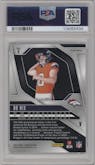 Bo Nix from the 2024 Panini Prizm set graded by PSA and given an overall grade of 9.