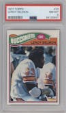 Leroy Selmon  from the 1977 Topps set graded by PSA and given an overall grade of 8.