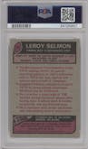 Leroy Selmon  from the 1977 Topps set graded by PSA and given an overall grade of 8.