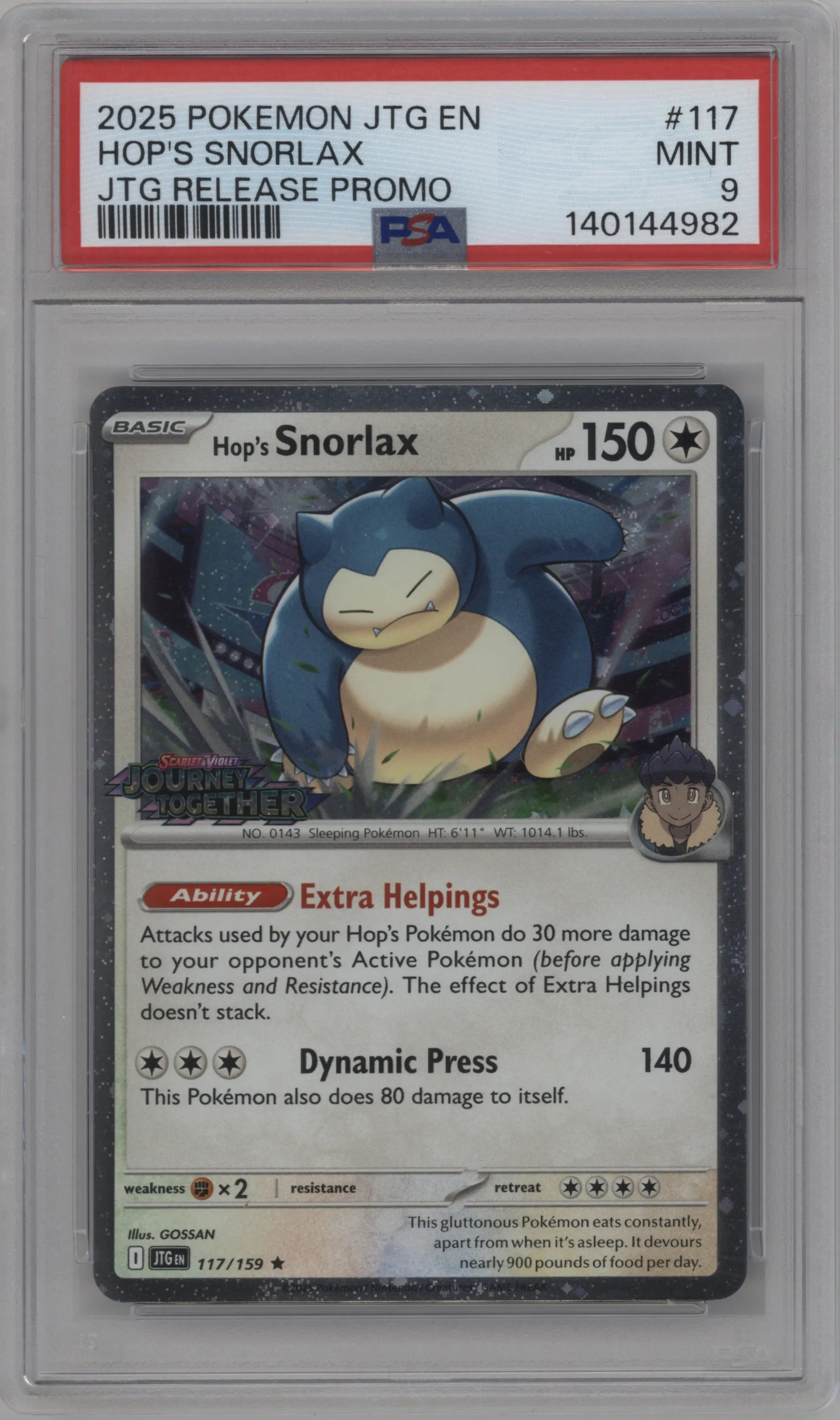 Hop's Snorlax