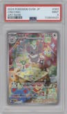 Cinccino from the 2024 Pokemon SV JPN set graded by PSA and given an overall grade of 9.