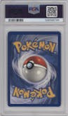 Moltres from the 1999 Pokemon set graded by PSA and given an overall grade of 5.