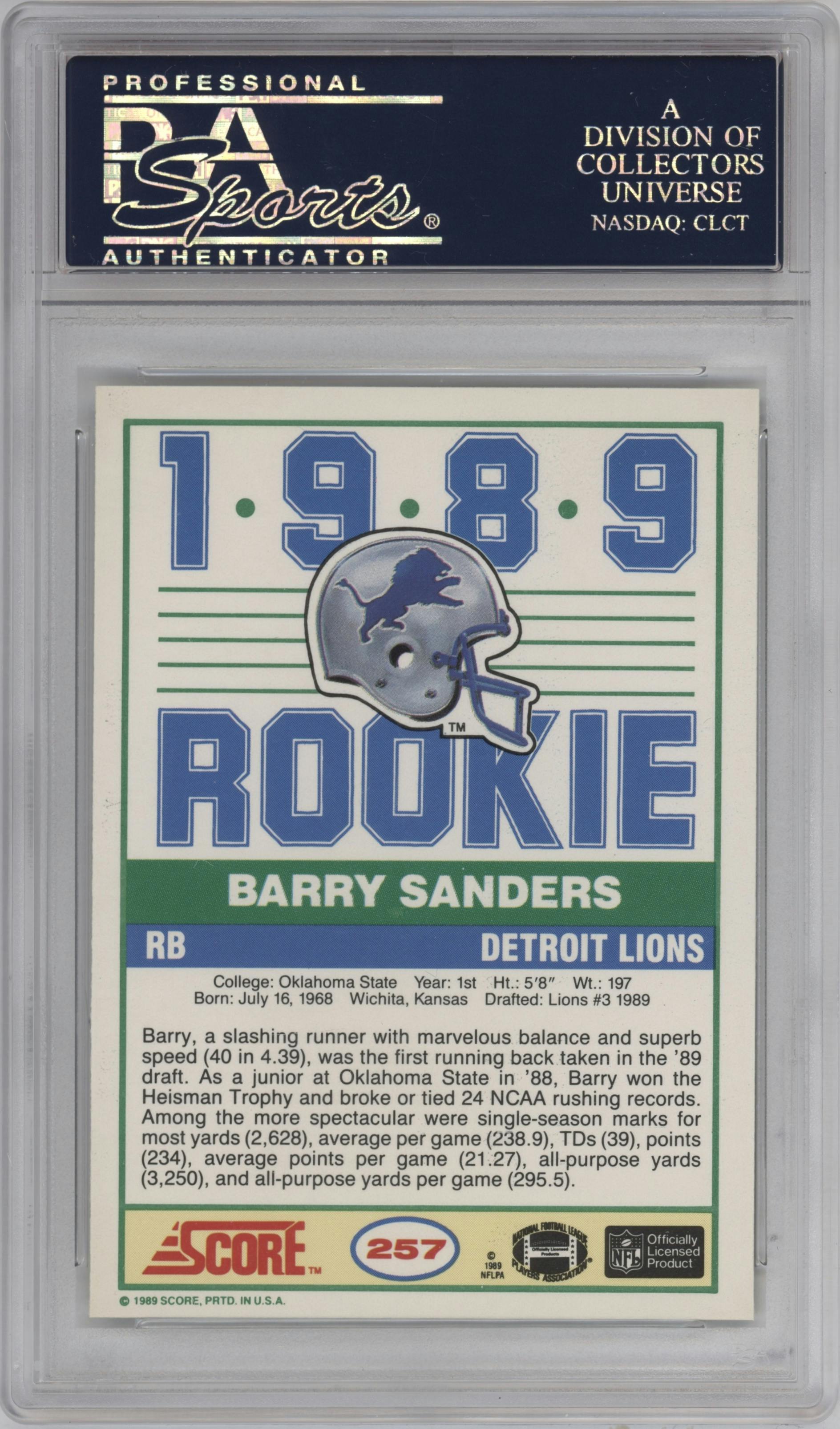 Barry Sanders