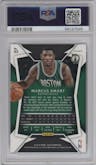 Marcus Smart from the 2014-15 Panini Select set featuring a Blue/Silver Prizm parallel graded by PSA and given an overall grade of 10.