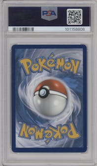 Starmie V from the 2022 Pokemon SWSH set graded by PSA and given an overall grade of 9.