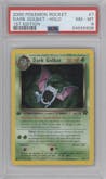 Dark Golbat from the 2000 Pokemon set graded by PSA and given an overall grade of 8.