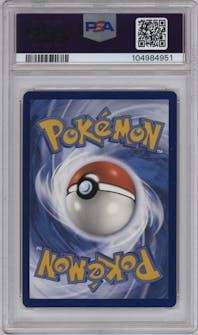 Charizard from the 2022 Pokemon SWSH set graded by PSA and given an overall grade of 10.