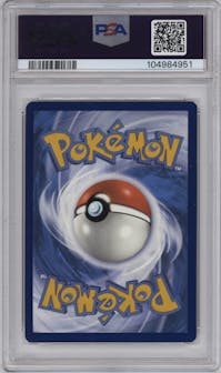 Charizard from the 2022 Pokemon SWSH set graded by PSA and given an overall grade of 10.