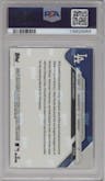 Shohei Ohtani/Yoshinobu Yamamoto/Roki Sasaki from the 2025 Topps Now set graded by PSA and given an overall grade of 10.