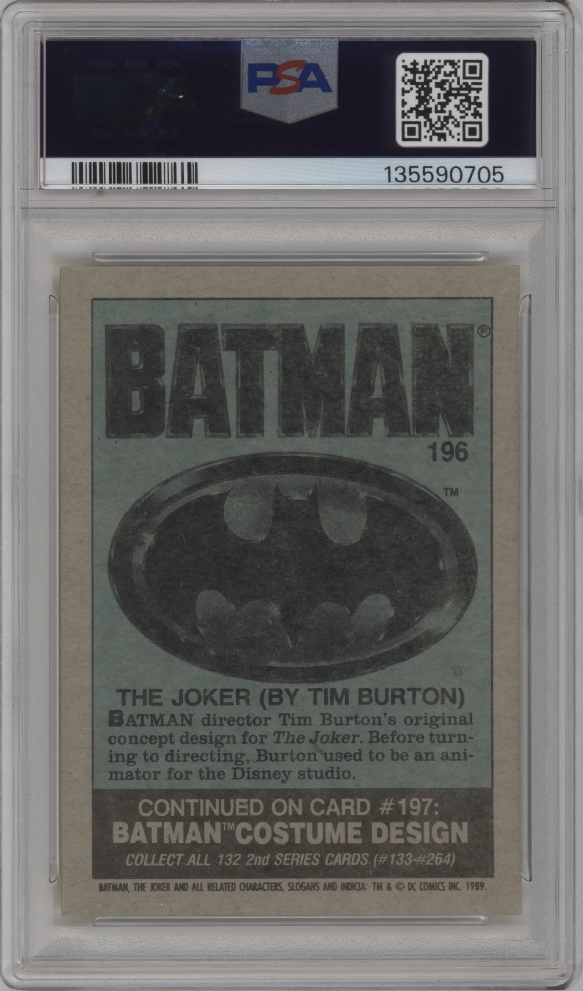 The Joker (By Tim Burton)