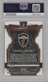 Darius Garland from the 2019-20 Panini Select set featuring a Silver Prizm parallel graded by PSA and given an overall grade of 10.