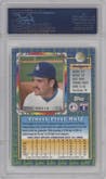 Mike Piazza from the 1994 Topps Traded set graded by PSA and given an overall grade of 10.